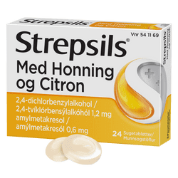 STREPSILS HONNING & CITRON SUGETABLETTER